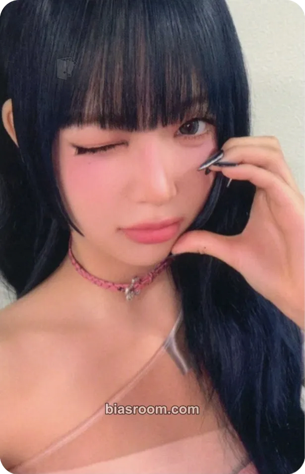 Hong Eunchae SPAGHETTI Photocard - LE SSERAFIM - LE SSERAFIM K-pop photocard