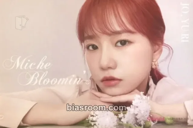 IZ*ONE - Jo Yuri - Miche Bloomin' Contacts Other raw photo round 1 merch