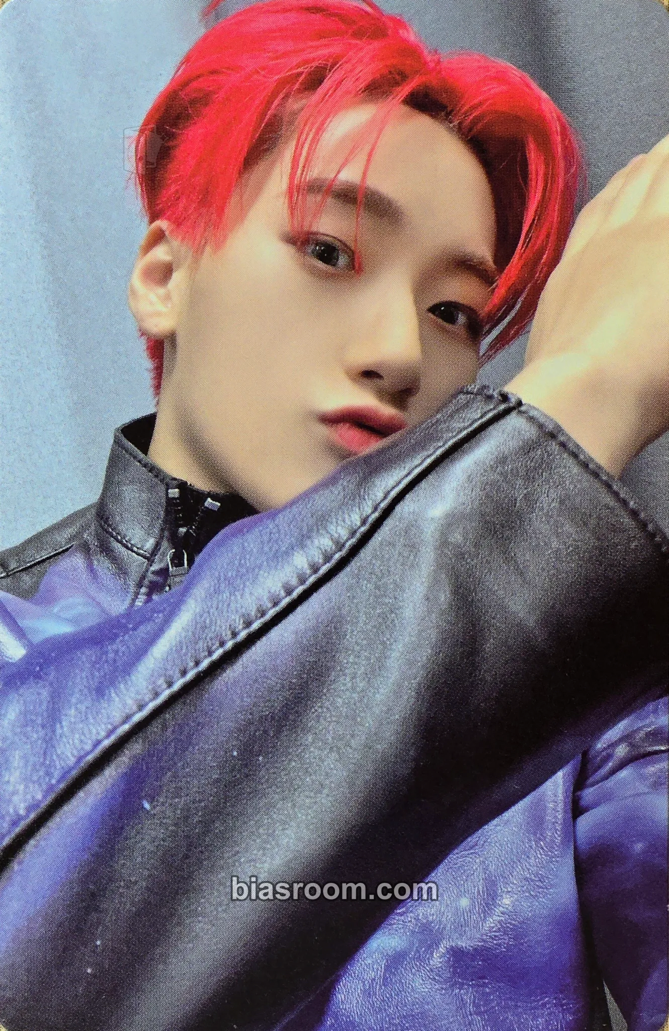 San THE WORLD EP.FIN : WILL Photocard - ATEEZ - ATEEZ K-pop photocard