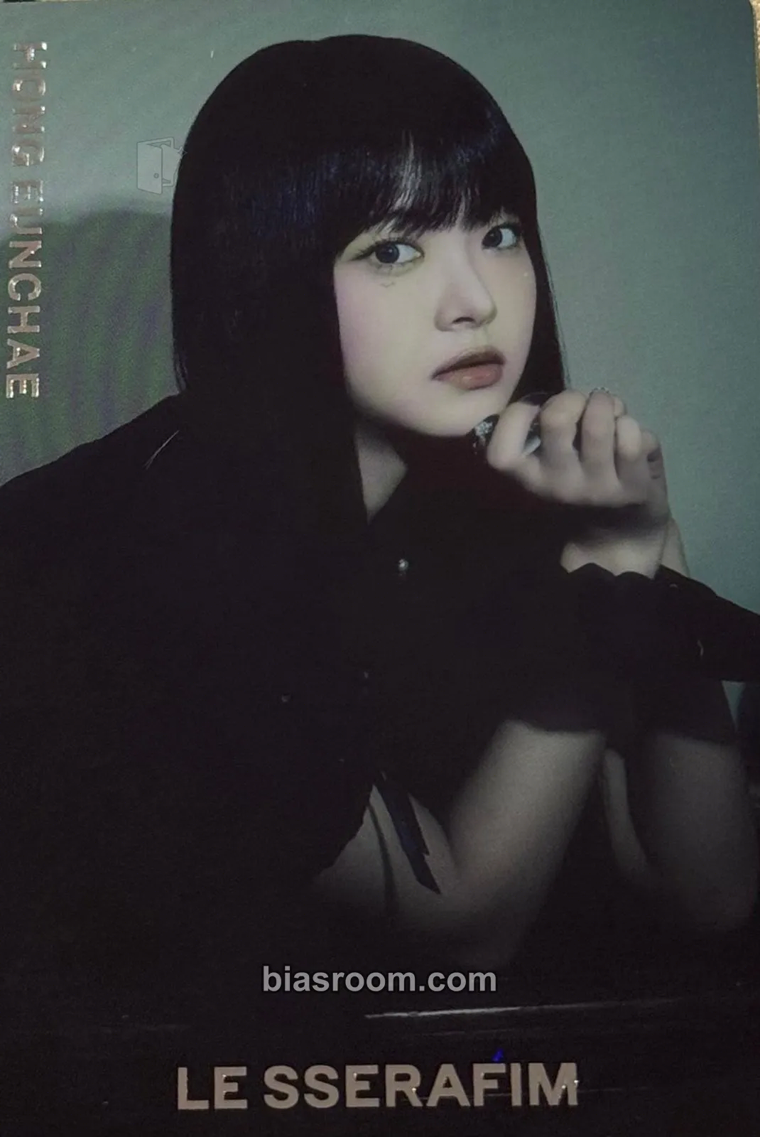 Hong Eunchae Bandai Namco Wafers x Le Sserafim Photocard - LE SSERAFIM - LE SSERAFIM K-pop photocard