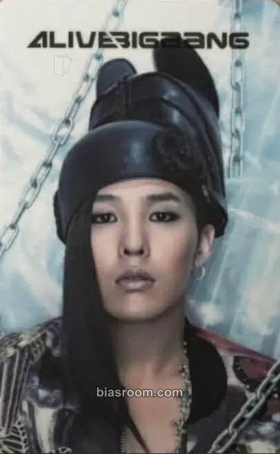 G-Dragon Alive Photocard - BIGBANG - BIGBANG K-pop photocard