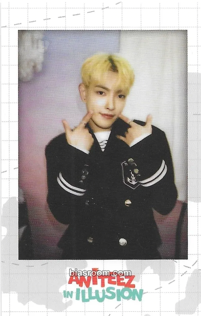 Hongjoong ANITEEZ IN ILLUSION Photocard - ATEEZ - ATEEZ K-pop photocard