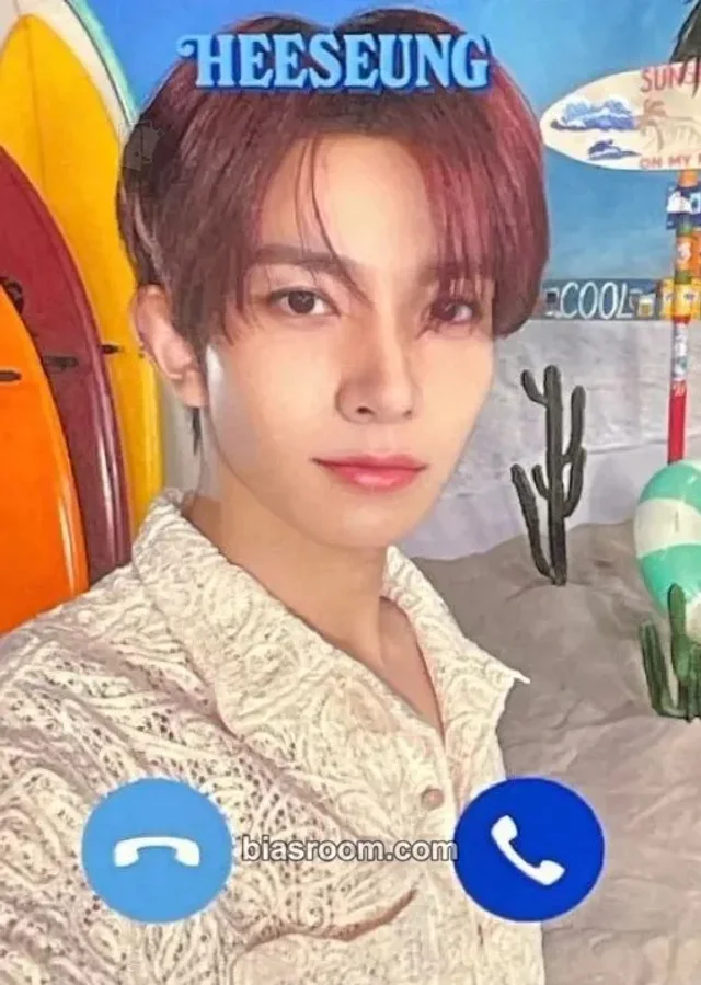 ENHYPEN - Heeseung - Beside! Other moshi moshi card