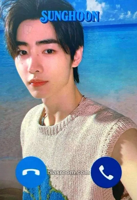 Sunghoon Beside! Photocard - ENHYPEN - ENHYPEN K-pop photocard