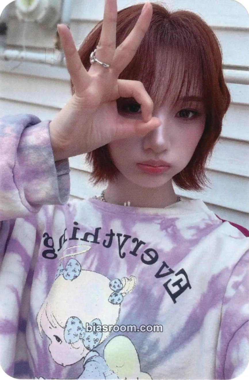 Sasha sweet tang Photocard - ifeye - ifeye K-pop photocard
