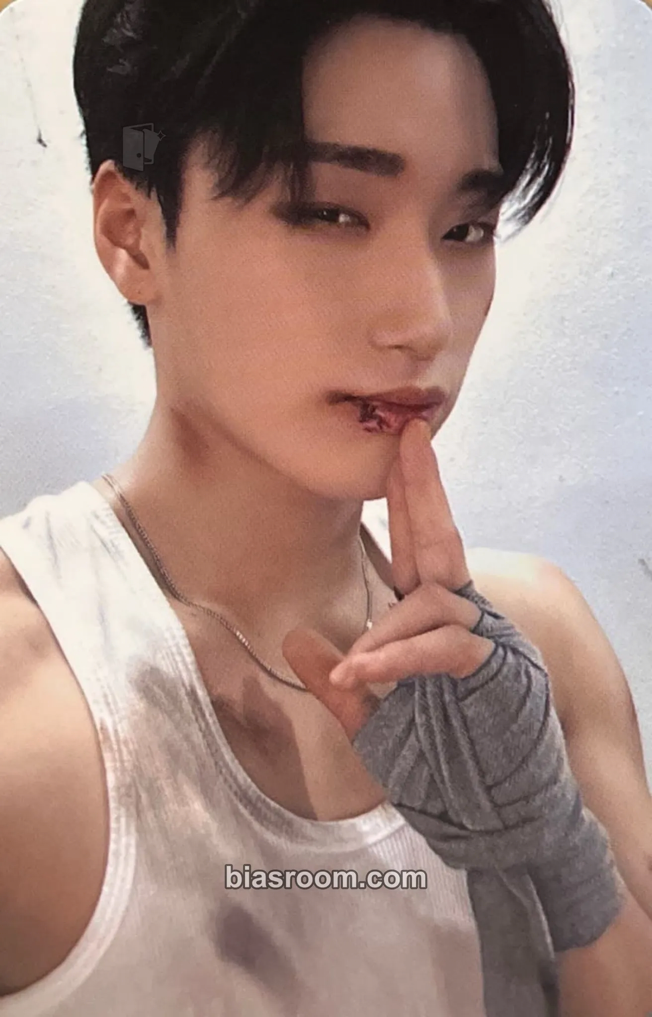 San THE WORLD EP.2 : OUTLAW Photocard - ATEEZ - ATEEZ K-pop photocard