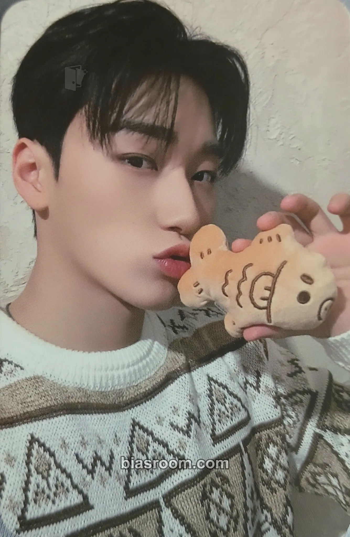 San THE WORLD EP.FIN : WILL Photocard - ATEEZ - ATEEZ K-pop photocard