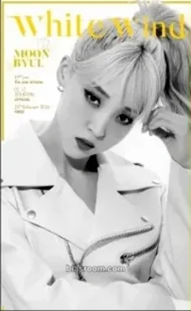 MAMAMOO - Moonbyul - White Wind Album broadcast