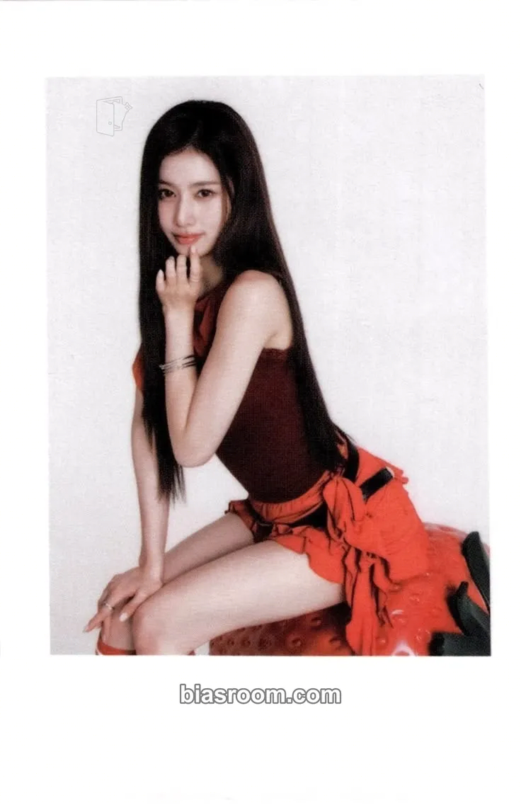 Sana 2026 Season’s Greetings: RED WHISPERS Photocard - TWICE - TWICE K-pop photocard