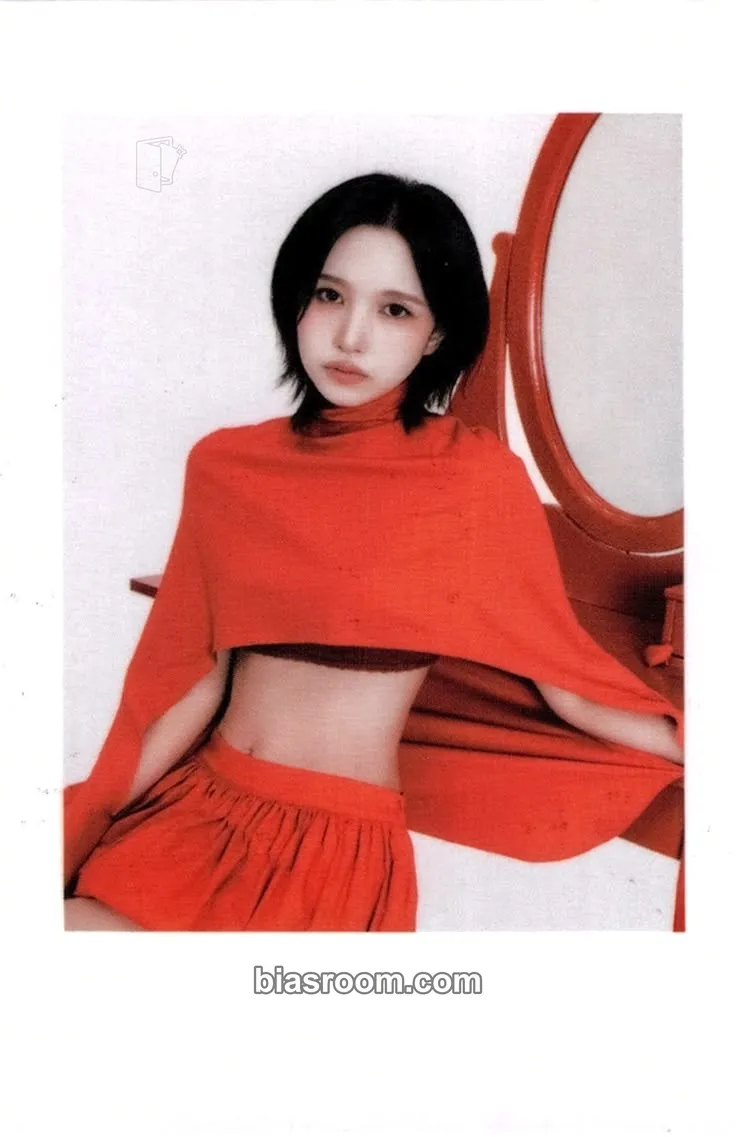 Mina 2026 Season’s Greetings: RED WHISPERS Photocard - TWICE - TWICE K-pop photocard