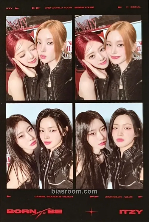 ITZY 2nd World Tour 'Born To Be' Photocard - ITZY - ITZY K-pop photocard