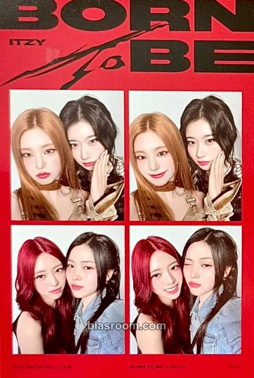 ITZY 2nd World Tour 'Born To Be' Photocard - ITZY - ITZY K-pop photocard