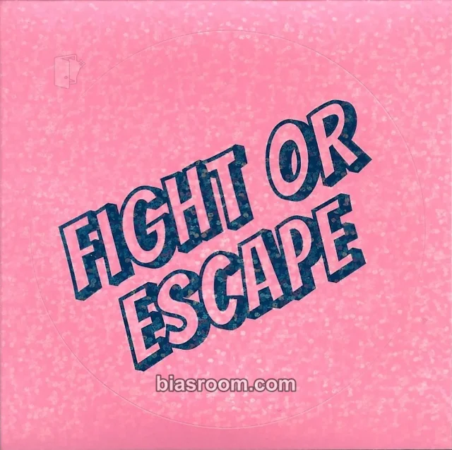 TOMORROW X TOGETHER - The Chaos Chapter: Fight or Escape Album sticker album inclusion escape together version