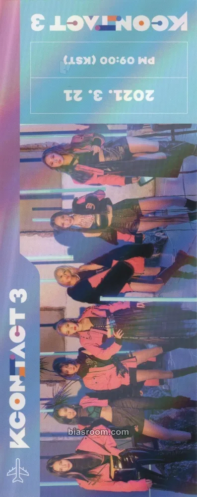 Kcon 2021 Photocard - Dreamcatcher - Dreamcatcher K-pop photocard