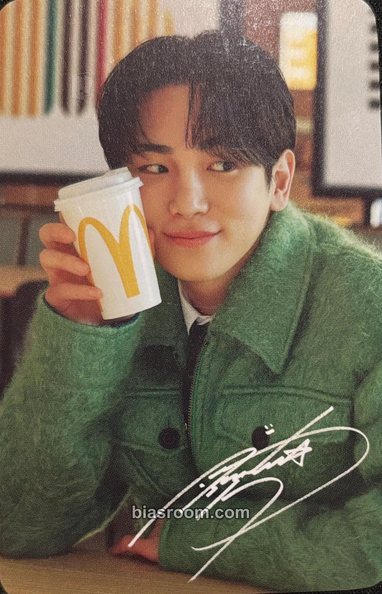 Key Key x McDonald's Korea Photocard - Key K-pop photocard