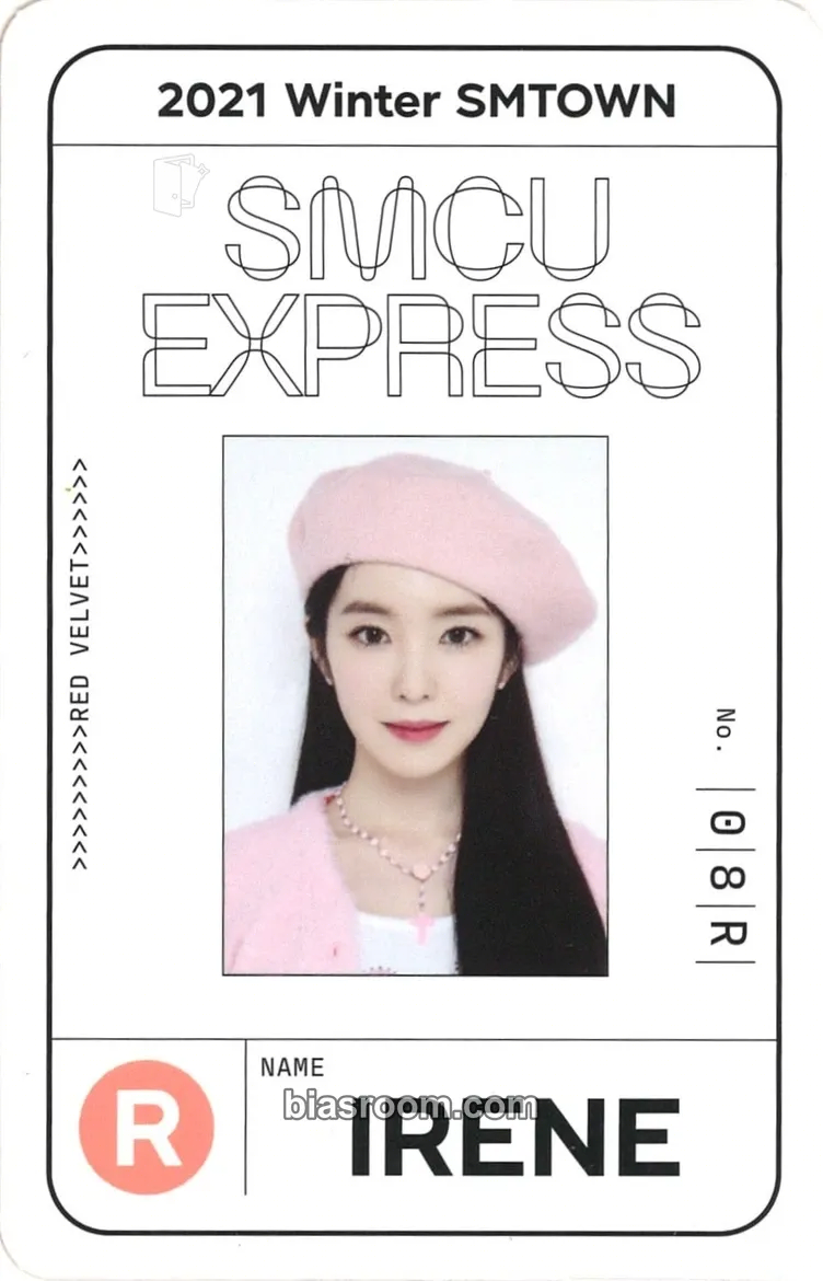 Irene 2021 Winter SMTOWN : SMCU EXPRESS Photocard - Red Velvet - Red Velvet K-pop photocard