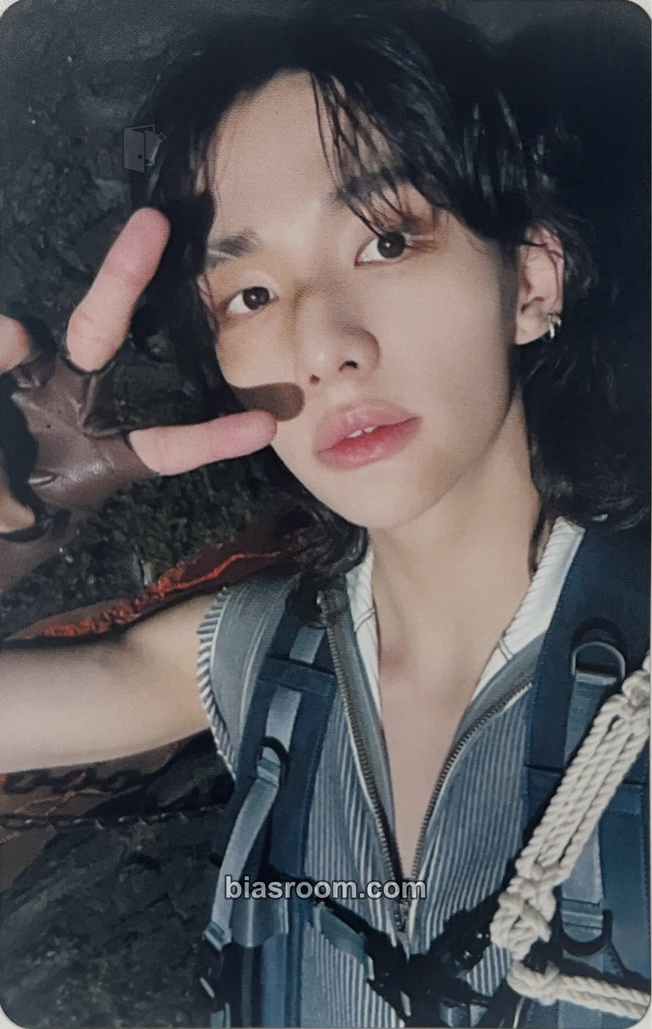 Hyunjin GIANT Photocard - Stray Kids - Stray Kids K-pop photocard