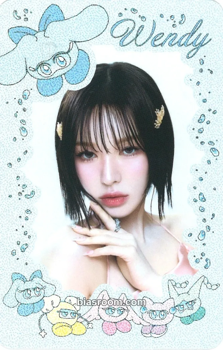Wendy Cosmic Photocard - Red Velvet - Red Velvet K-pop photocard