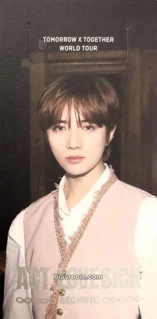 Beomgyu Act: Love Sick In Seoul (DVD & Digital Code) Photocard - TOMORROW X TOGETHER - TOMORROW X TOGETHER K-pop photocard