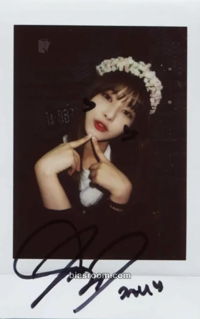 DIA - Jenny - Spell Album polaroid signed pob (pre-order benefit)