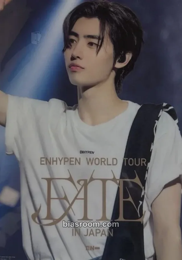ENHYPEN - Sunghoon - World Tour Fate in Japan Other pob (pre-order benefit) tower records poster