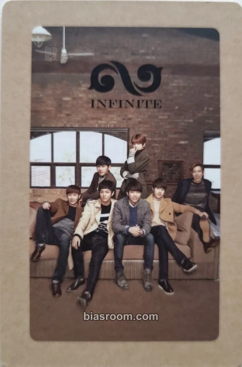 2015 Season's Greetings Photocard - INFINITE - INFINITE K-pop photocard