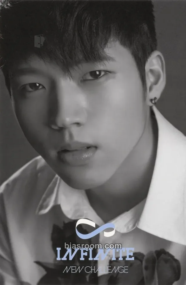 INFINITE - Woohyun - New Challenge Album album photocard non-standard size