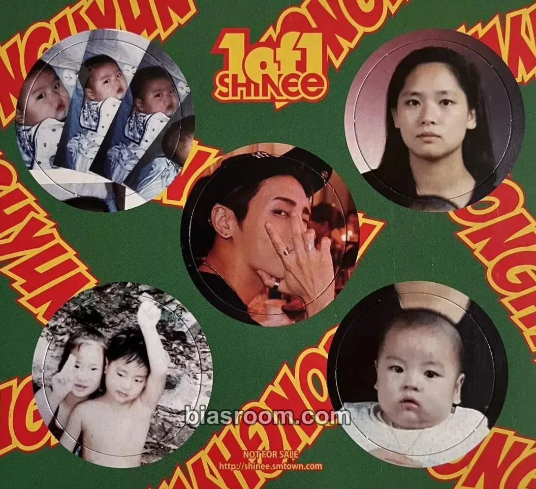 Jonghyun 1 of 1 - The 5th Album Photocard - SHINee - SHINee K-pop photocard