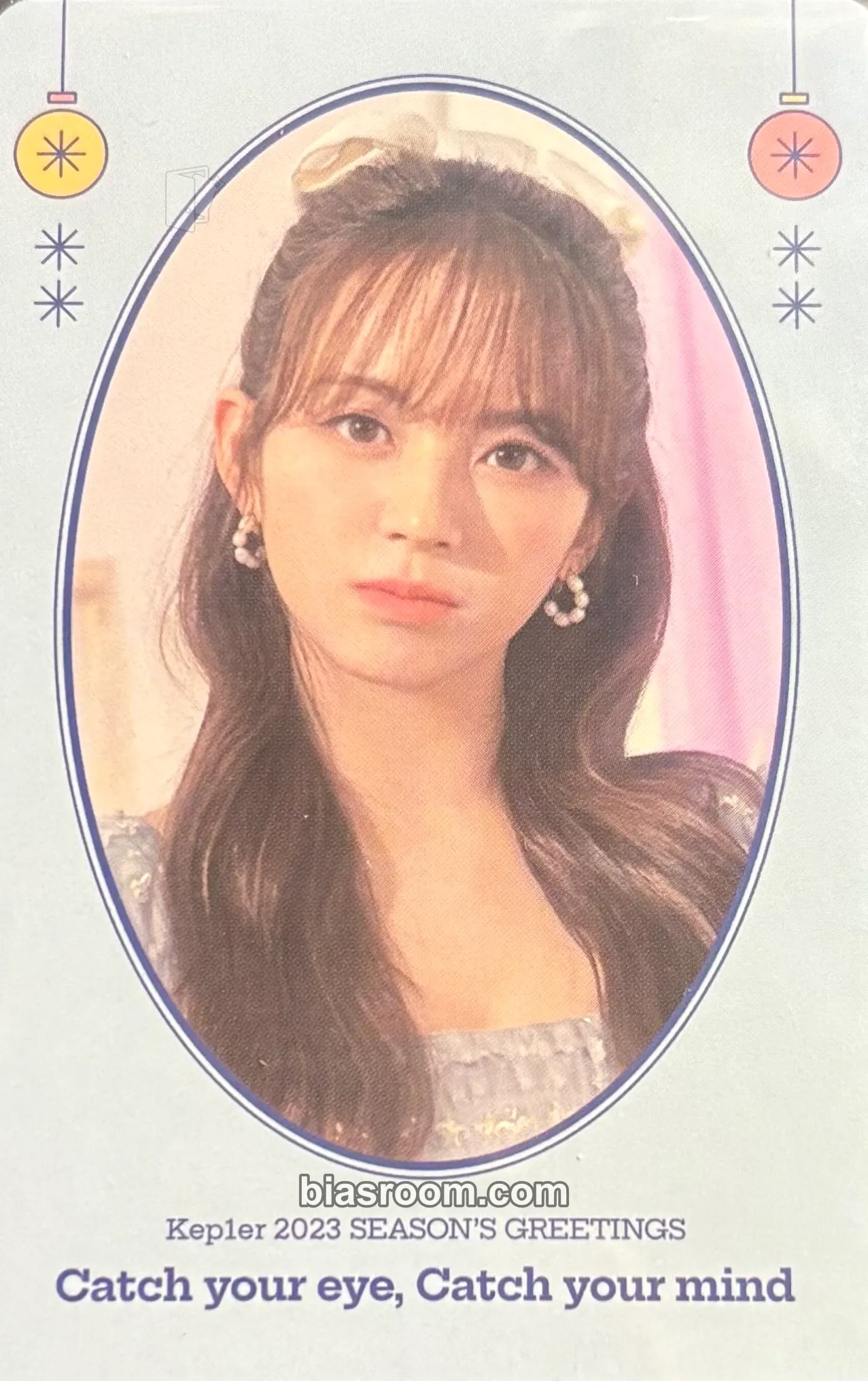 Mashiro 2023 Season's Greetings: Catch your eye, Catch your mind Photocard - Kep1er - Kep1er K-pop photocard