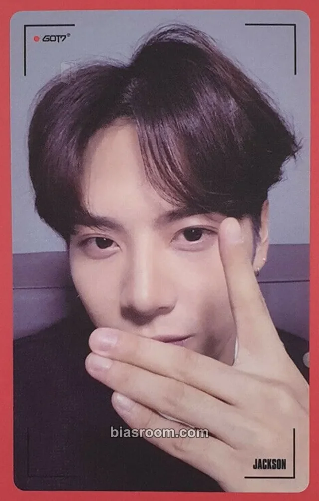 GOT7 - Jackson - Eyes On You Album album photocard on version