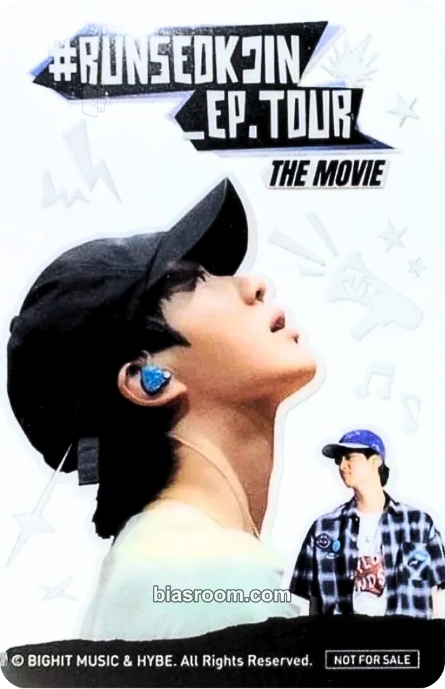 Jin #RunSeokjin_EP.Tour - The Movie Photocard - BTS - BTS K-pop photocard