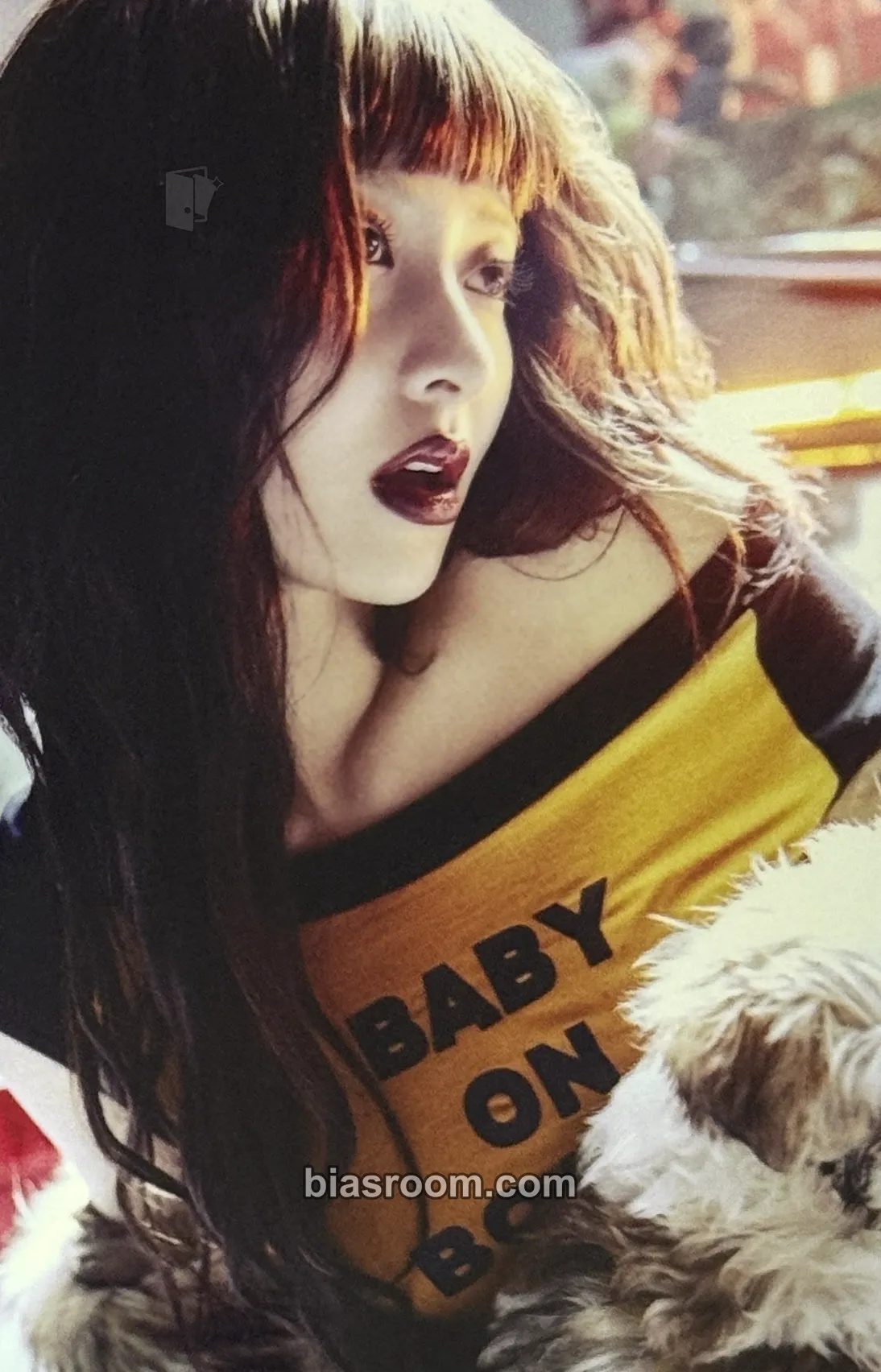 Huh Yunjin SPAGHETTI Photocard - LE SSERAFIM - LE SSERAFIM K-pop photocard