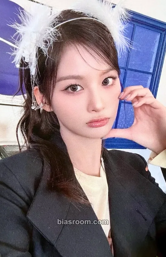 Sullyoon Blue Valentine Photocard - NMIXX - NMIXX K-pop photocard
