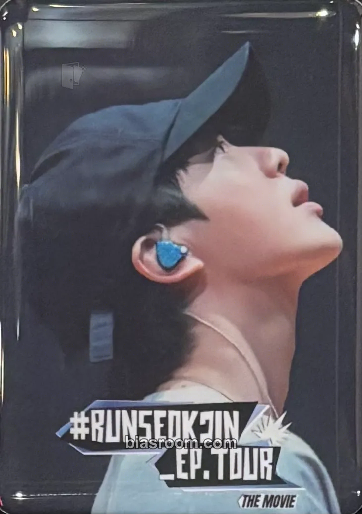 Jin #RunSeokjin_EP.Tour - The Movie Photocard - BTS - BTS K-pop photocard