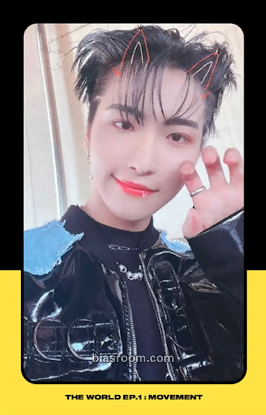 Seonghwa THE WORLD EP.1 : MOVEMENT Photocard - ATEEZ - ATEEZ K-pop photocard