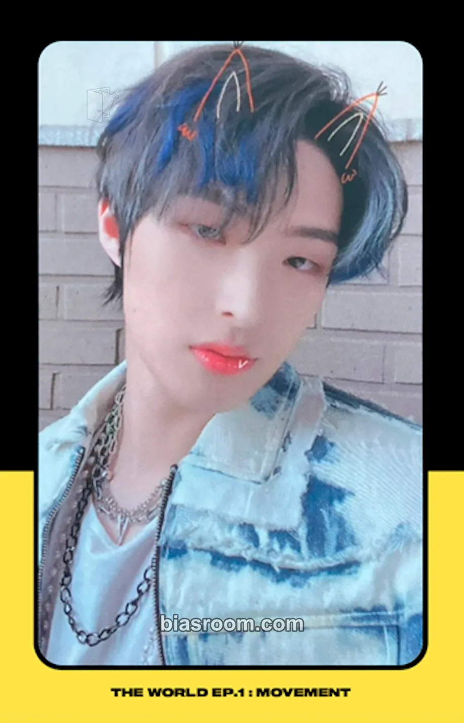 Mingi THE WORLD EP.1 : MOVEMENT Photocard - ATEEZ - ATEEZ K-pop photocard