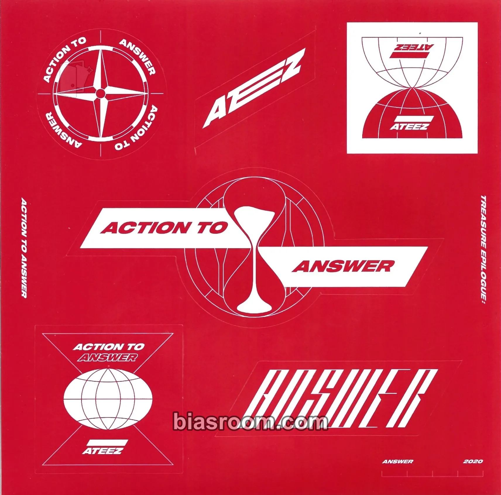 TREASURE EPILOGUE : Action to Answer Photocard - ATEEZ - ATEEZ K-pop photocard