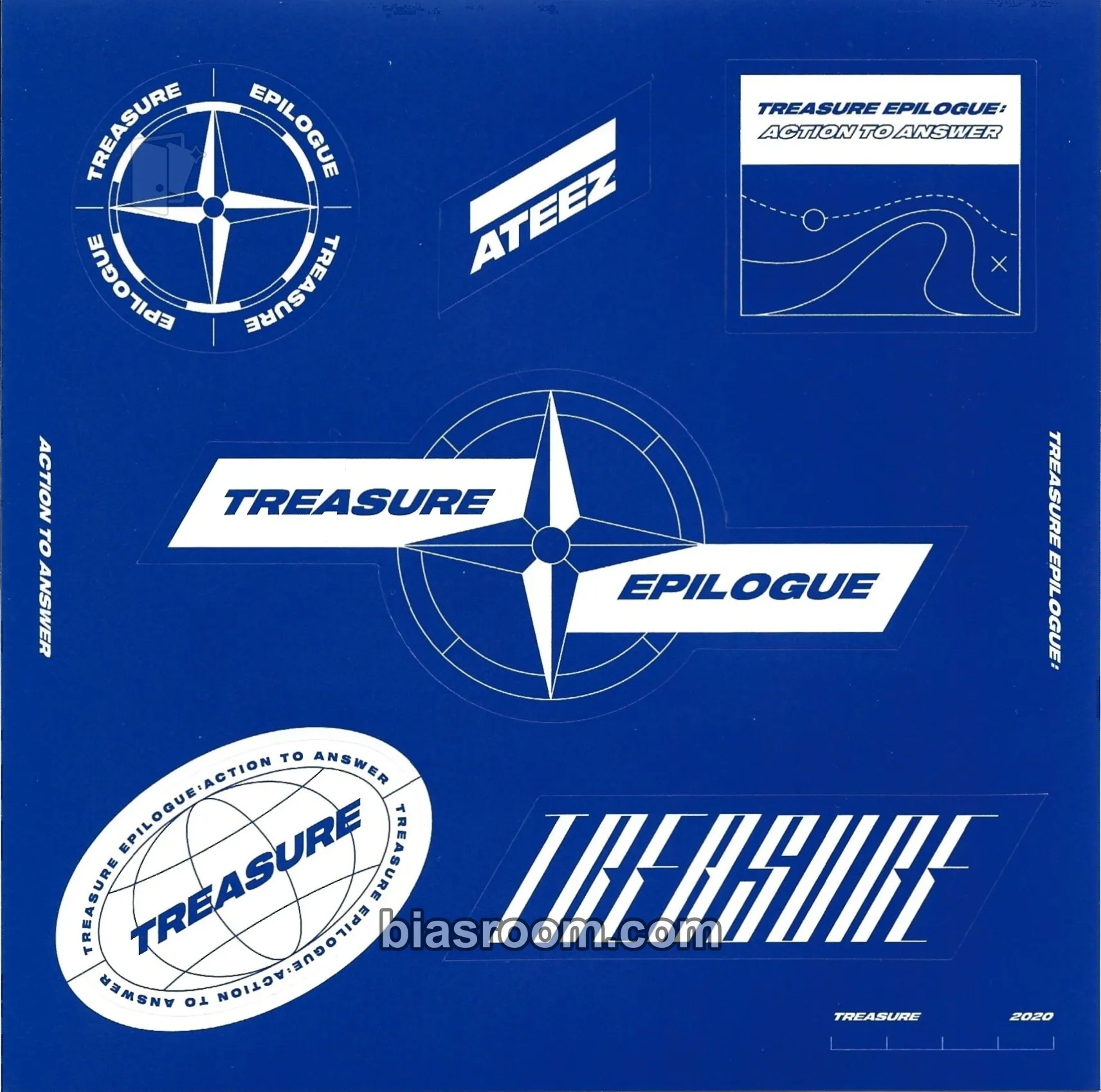 TREASURE EPILOGUE : Action to Answer Photocard - ATEEZ - ATEEZ K-pop photocard