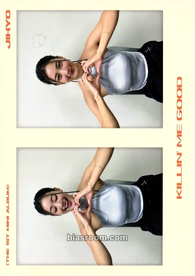 TWICE - Jihyo - ZONE Album soundwave lucky draw 2 cut photo