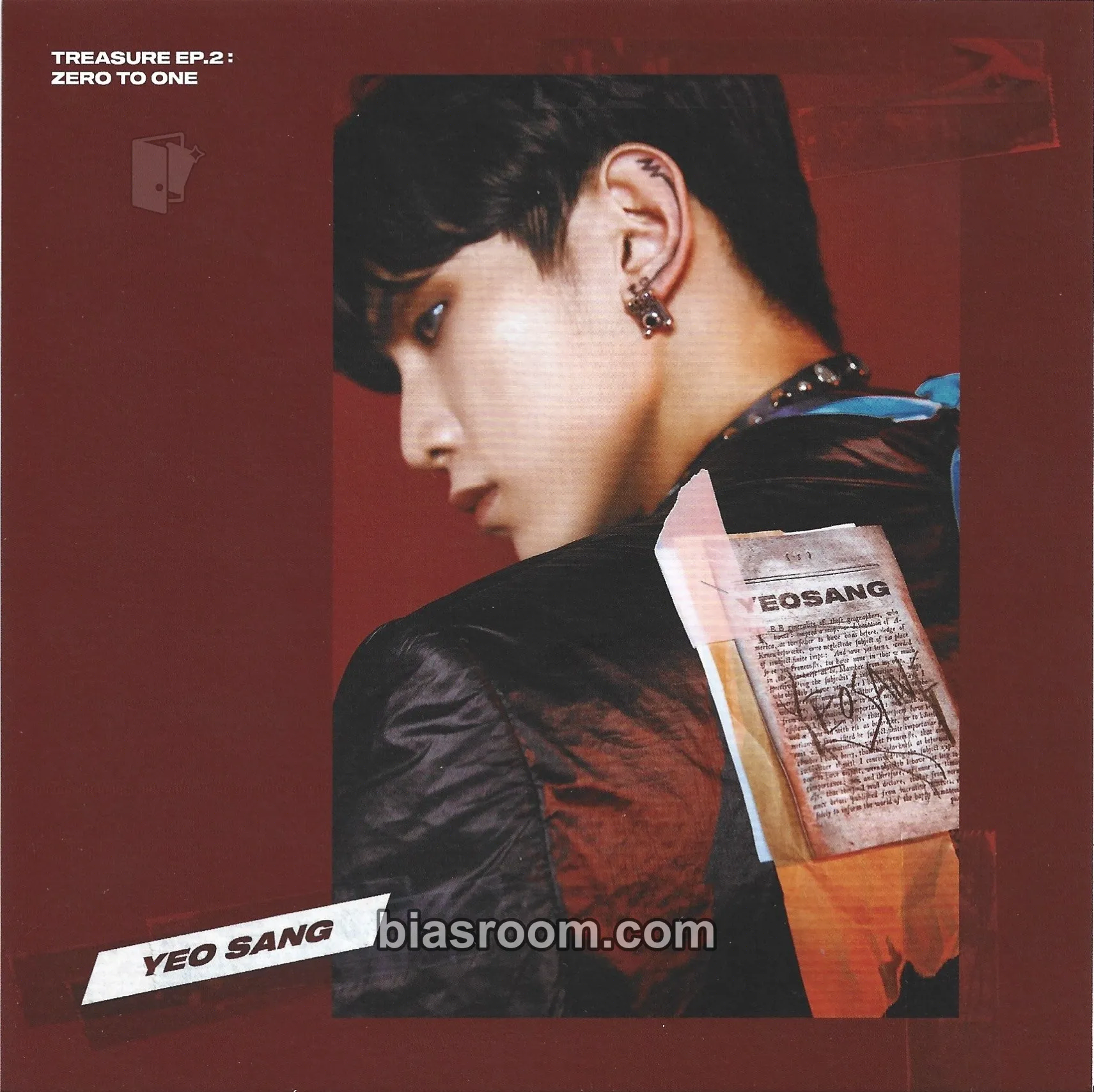 Yeosang TREASURE EP.2 : Zero To One Photocard - ATEEZ - ATEEZ K-pop photocard