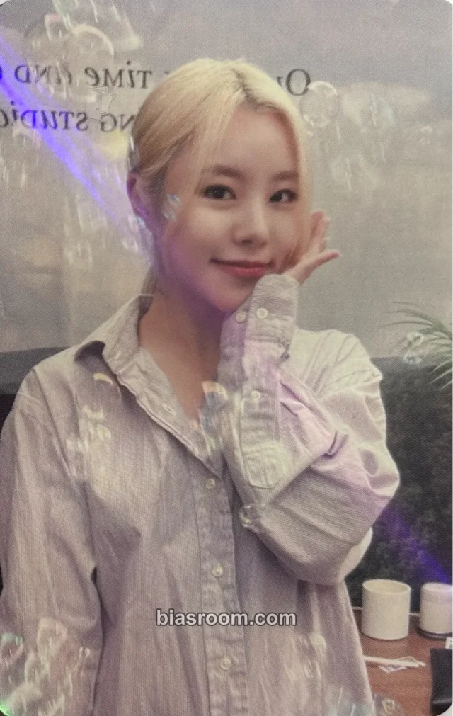 MAMAMOO - Wheein - In the Mood Album holographic (hologram) video call (fancall) makestar