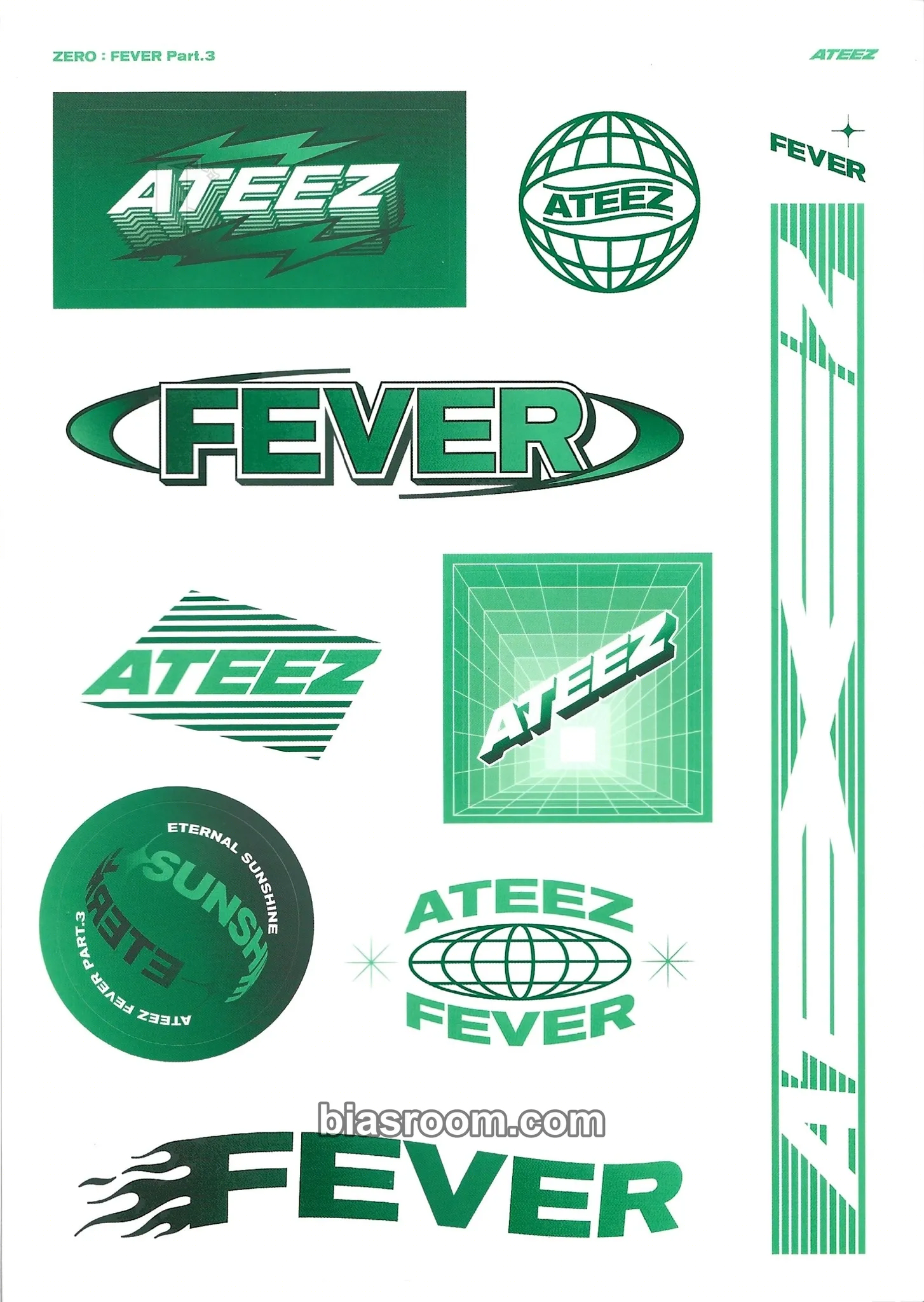 ZERO : FEVER Part.3 Photocard - ATEEZ - ATEEZ K-pop photocard