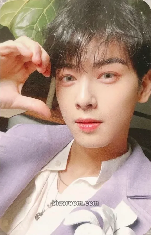 ASTRO - Cha Eun-woo - All Light Album album photocard green version version 3