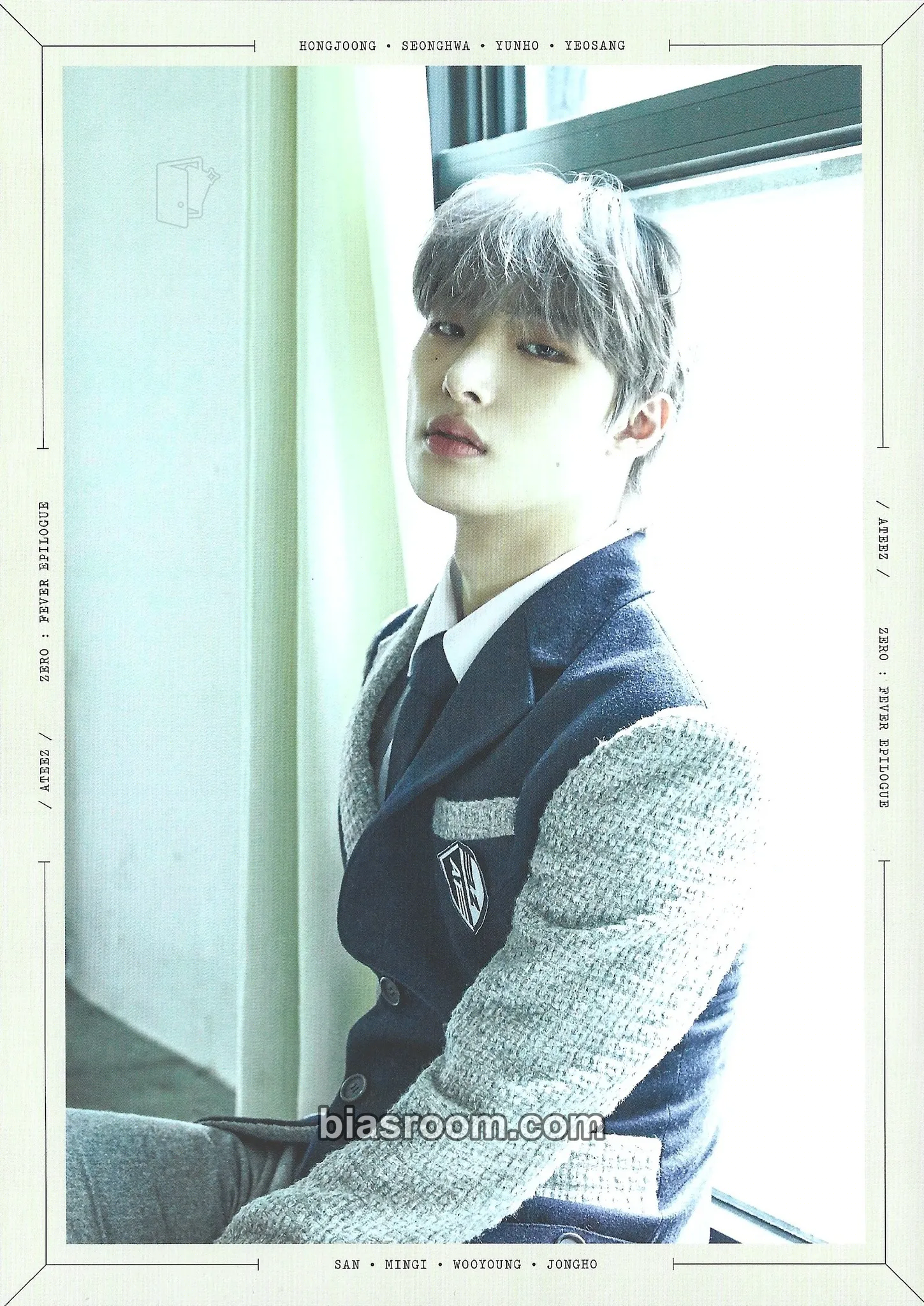 Mingi ZERO : FEVER EPILOGUE Photocard - ATEEZ - ATEEZ K-pop photocard