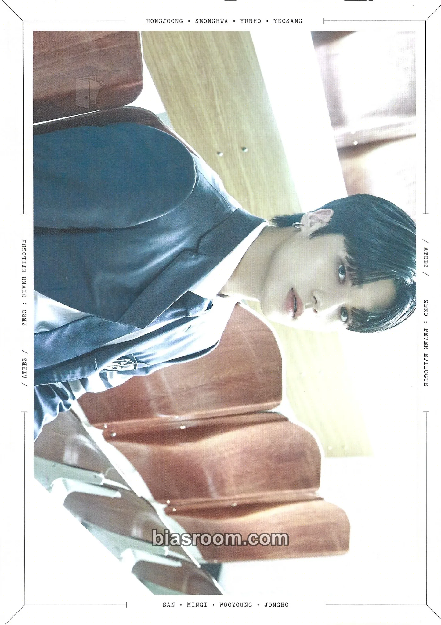 Wooyoung ZERO : FEVER EPILOGUE Photocard - ATEEZ - ATEEZ K-pop photocard