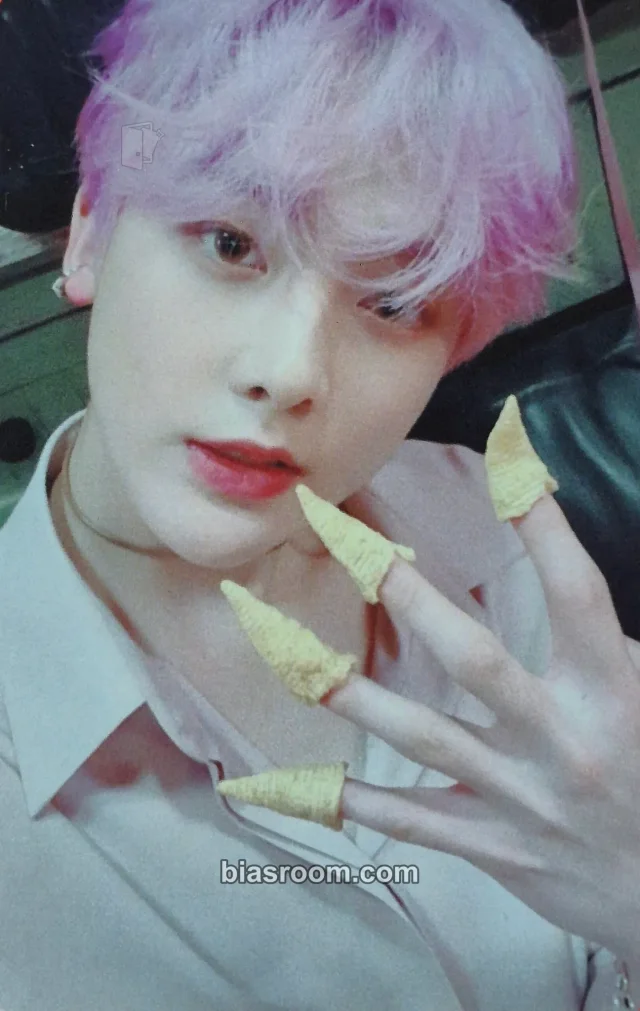 ASTRO - Sanha - All Light Album album photocard white version version 3