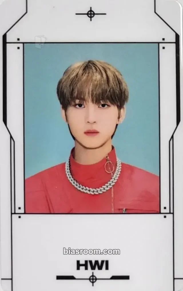 TNX - Hwi - WAY UP  Album album photocard id card