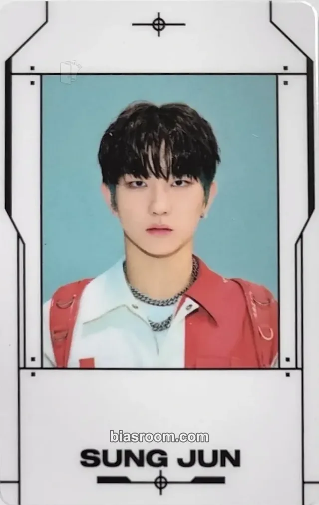 TNX - Sungjun - WAY UP  Album album photocard id card