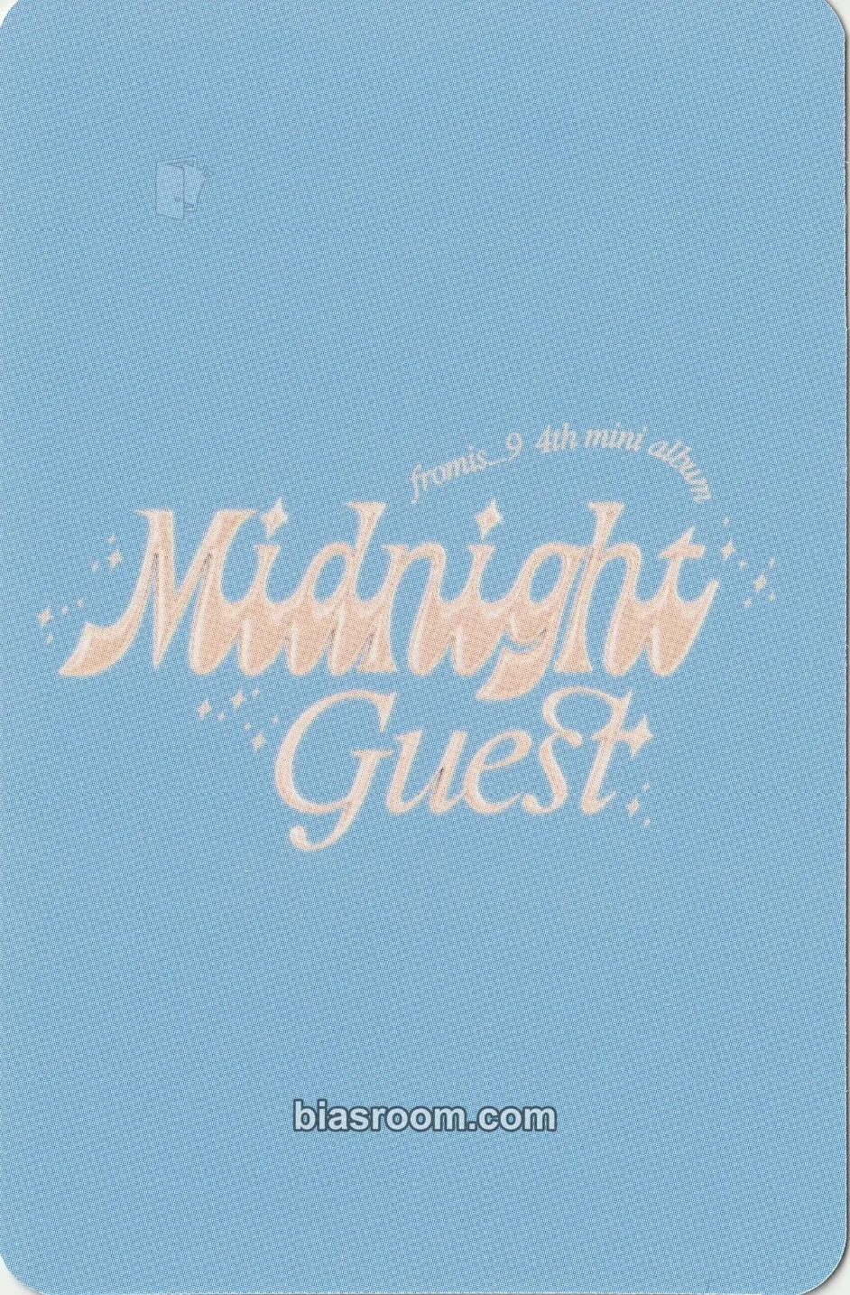 Jiwon Midnight Guest Photocard - fromis_9 | Bias Room