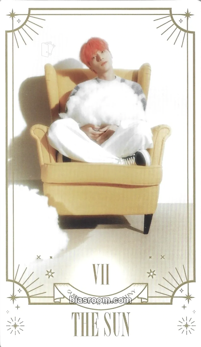 Wooyoung 4th Atiny Membership kit Photocard - ATEEZ - ATEEZ K-pop photocard